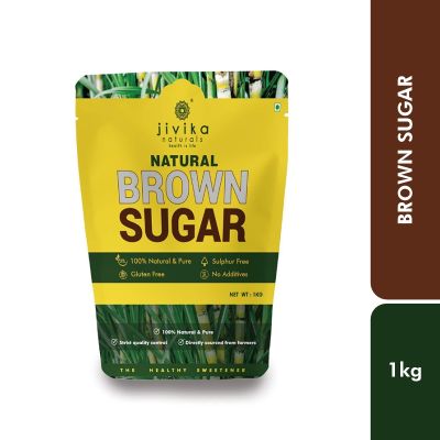 jivika naturals: Natural Brown Sugar - 1 Kg