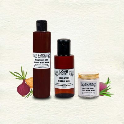 Love Earth: Anti Hair Fall Kit - 400gm