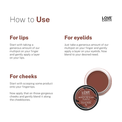 Love Earth: Lip & Cheek Tint - Watch Me Slay - 8gm