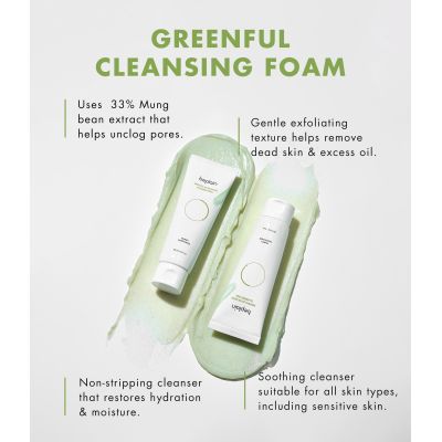 Beplain: Greenful pH-Balanced Cleansing Foam - 80ml