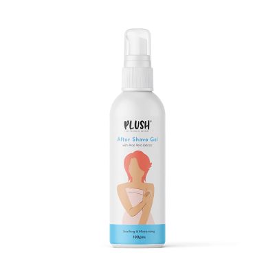 Plush: All Natural After Shave Gel for Women with Aloe Vera For Normal - Sensitive Skin - 100gm