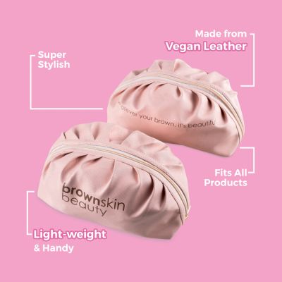 BrownSkin beauty: Immortal Skin care Travel Pouch