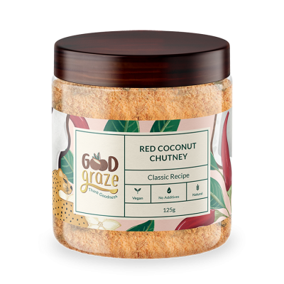Good Graze: Red Coconut Chutney - 125 g