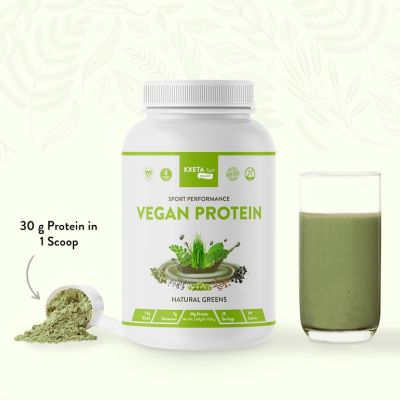 Kxeta Health: Vegan Protein (Natural Greens) - 25 Servings