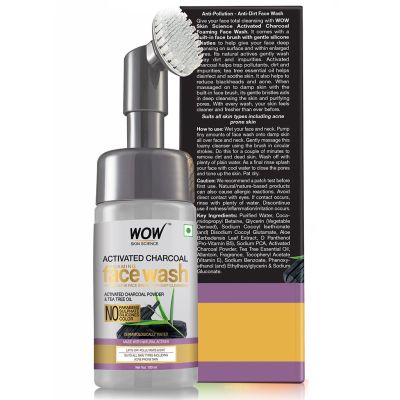 WOW: Charcoal Foaming Face Wash