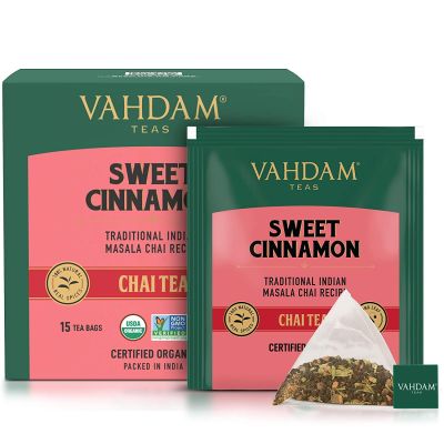 Vahdam Teas: Sweet Cinnamon Masala Chai Tea 30gm