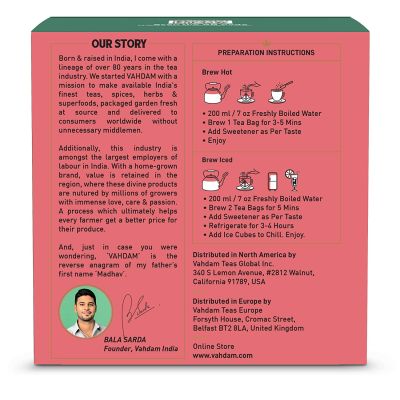 Vahdam Teas: Sweet Cinnamon Masala Chai Tea 30gm