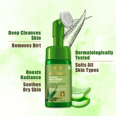 WOW: Aloe Vera Foaming Face Wash