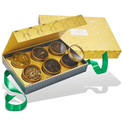 Vahdam Teas: GLOW - Assorted Teas Gift Box 150gm