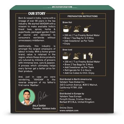 Vahdam Teas: Earl Grey Citrus Black Tea 30gm