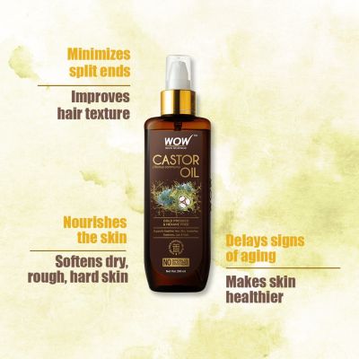 WOW: Pure Castor Oil - 200 ml