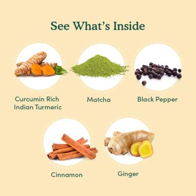 Vahdam Teas: Turmeric Matcha Superfood Elixirs 25gm