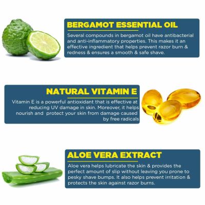 Spruce Shave Club: Bergamot & Vitamin E Anti Irritation Shaving Gel