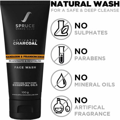 Spruce Shave Club: Charcoal Face Wash