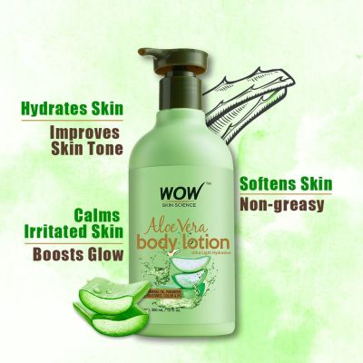 WOW: Aloe Vera Body Lotion, 200 ml
