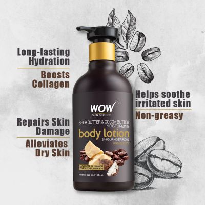 WOW: Moisturising Body Lotion, 300 ml