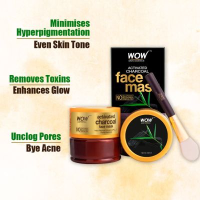 WOW: Activated Charcoal Face Mask