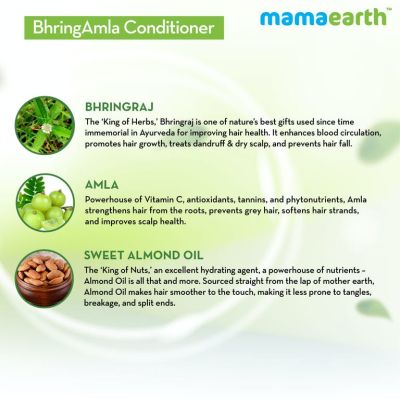 Mamaearth: BhringAmla Conditioner for healthy hair - 250ml