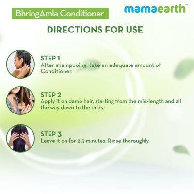 Mamaearth: BhringAmla Conditioner for healthy hair - 250ml