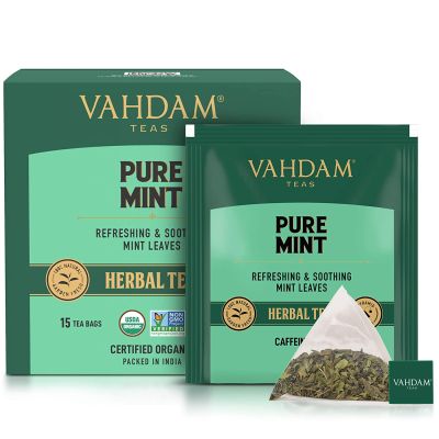 Vahdam Teas: Pure Mint Tea 30gm
