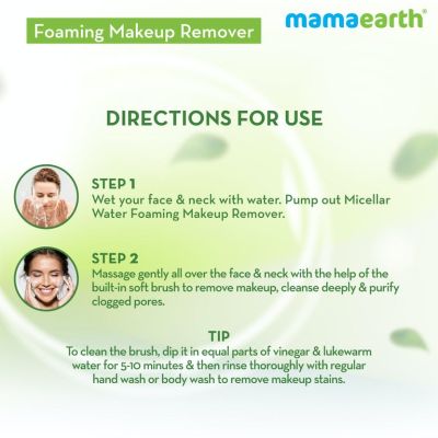 Mamaearth: Micellar Water Foaming Makeup Remover - 150ml