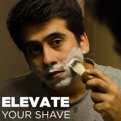 Spruce Shave Club: Genuine Wood Shaving Brush