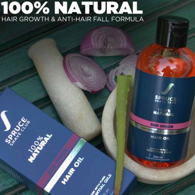 Spruce Shave Club: Red Onion Hair Oil