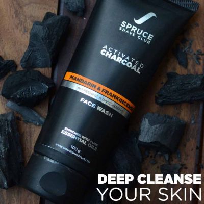 Spruce Shave Club: Charcoal Face Wash