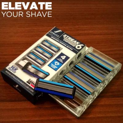 Spruce Shave Club: Steak6 Cartridges