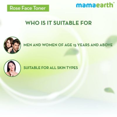 Mamaearth: Rose Water Face Toner for detoxification - 200ml