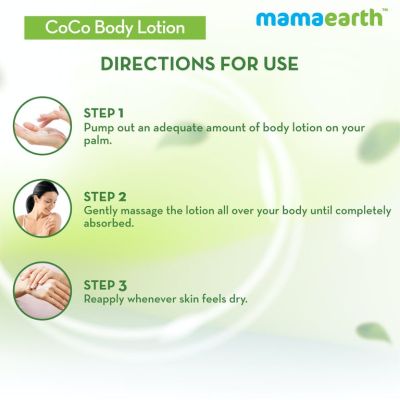 Mamaearth: CoCo Body Lotion for nourished skin - 400ml