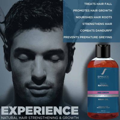 Spruce Shave Club: Red Onion Hair Oil