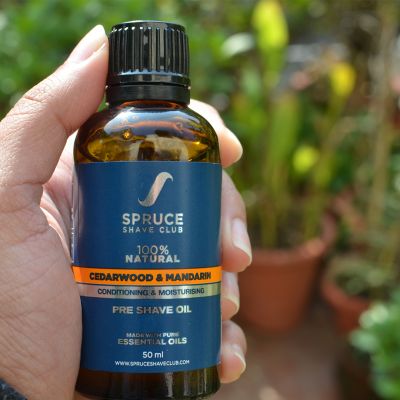 Spruce Shave Club: Cedarwood & Mandarin Pre Shave Oil