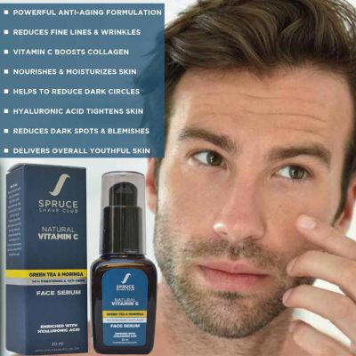 Spruce Shave Club: Vitamin C 40% Face Serum