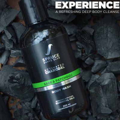 Spruce Shave Club: Charcoal Natural Body Wash