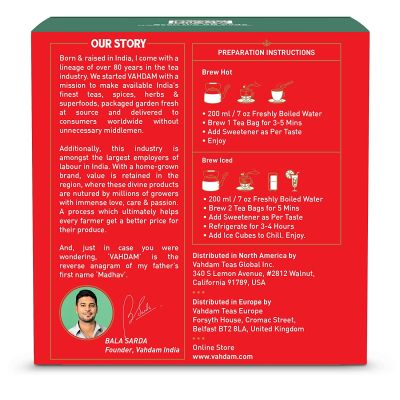 Vahdam Teas: Maharaja Breakfast Black Tea 30gm