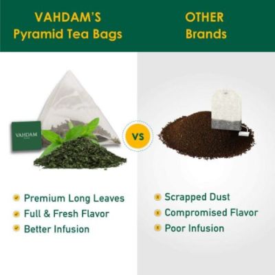 Vahdam Teas: Chamomile Lavender Green Tea 30gm