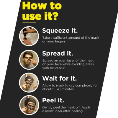 Spruce Shave Club: Charcoal Peel Off Mask