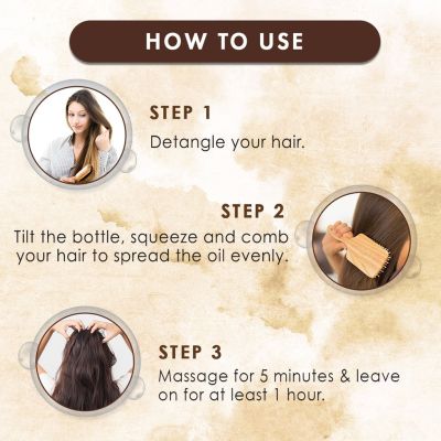WOW: Onion Black Seed Hair Oil with Comb -  200 ml