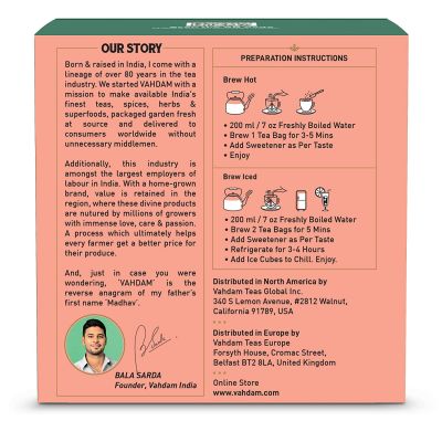 Vahdam Teas: Darjeeling Spring Black Tea 30gm