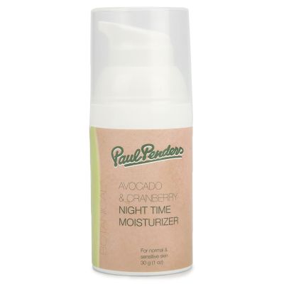 Paul Penders: Avocado & Cranberry Night Time Moisturizer - 30g