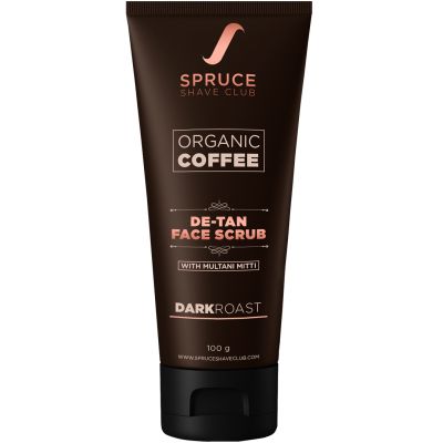 Spruce Shave Club: Organic Coffee De Tan Face Scrub