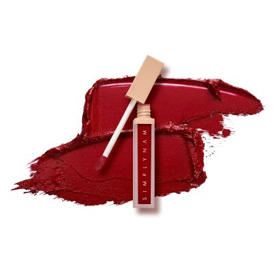 Simply Nam: Cool Red Ultra Matte Liquid Lipstick - Poonam - Cool Red