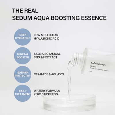 Celimax: The Real Sedum Aqua Boosting Essence - 150ml