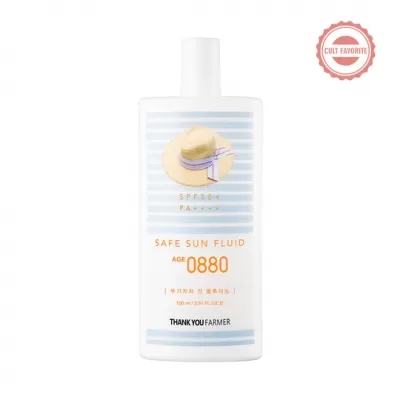 Thank You Farmer: Safe Sun Fluid AGE 0880 SPF50+ PA++++