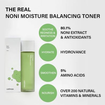 Celimax: The Real Noni Moisture Balancing Toner - 150ml