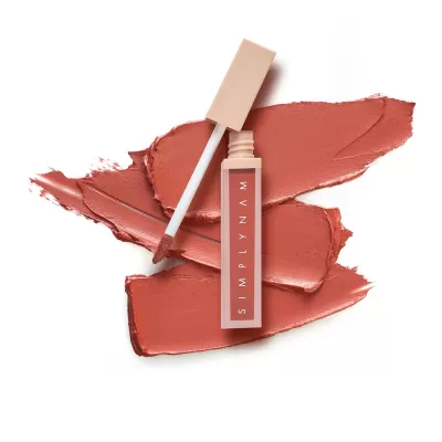 Simply Nam: Peach Pink Ultra Matte Liquid Lipstick - Priyanka - Peach Pink