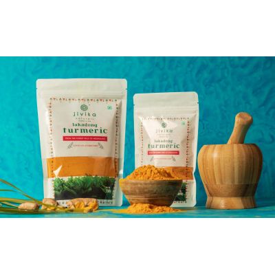jivika naturals: Lakadong Turmeric - 250 gm