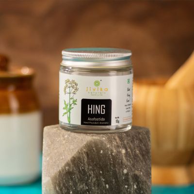jivika naturals: Hing/Asafoetida - 10 gm