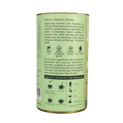 jivika naturals: Organic Moringa Powder - 100 gm